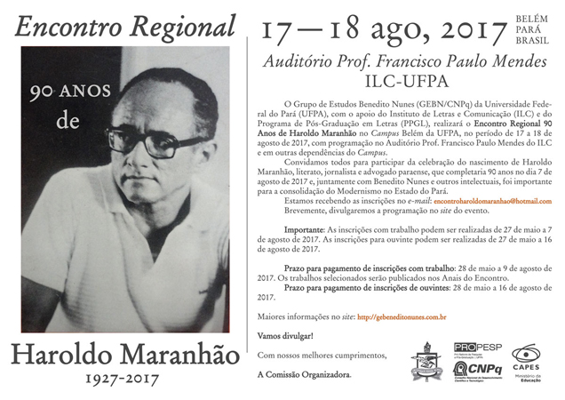 Encontro Regional 90 anos de Haroldo Maranhão